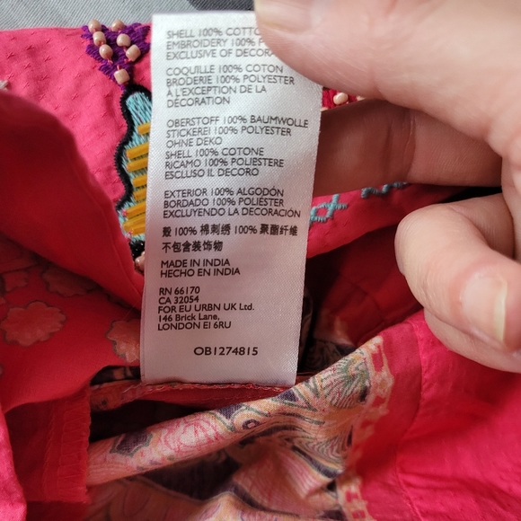 Anthropologie Raquel Embroidered Mini Dress, BNWT, Size XS - Picture 12 of 12